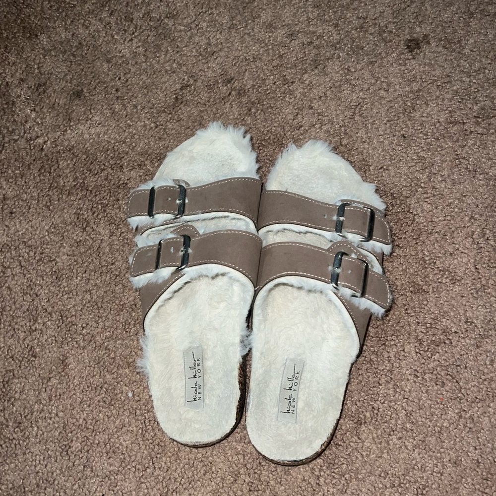 Fuzzy slippers